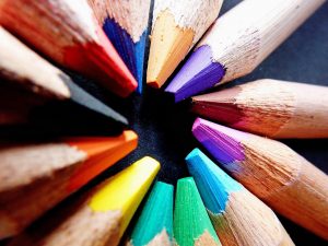 colored pencils, multicoloured, coloured, pencils, pointed, to paint, different colored crayons, colour pencils, wooden pegs, draw, pens, colorful wooden pencils, crayons